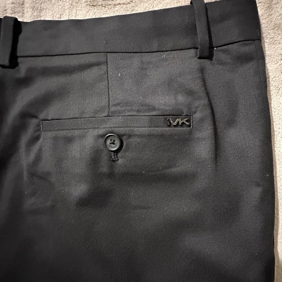 Michael Kors Classic-Fit Suit 2 Piece 100% Cotton Size-44R Color: Black - Picture 12 of 14